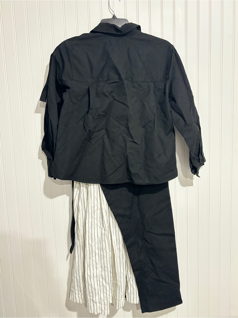 3.1 Phillip Lim Black Button-Front Shirt Dress - Picture 7 of 7